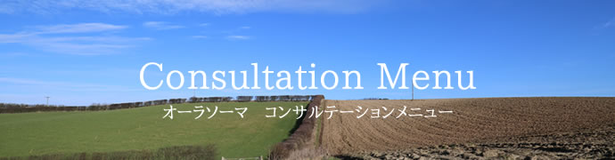 オーラソーマ　コンサルテーションメニュー